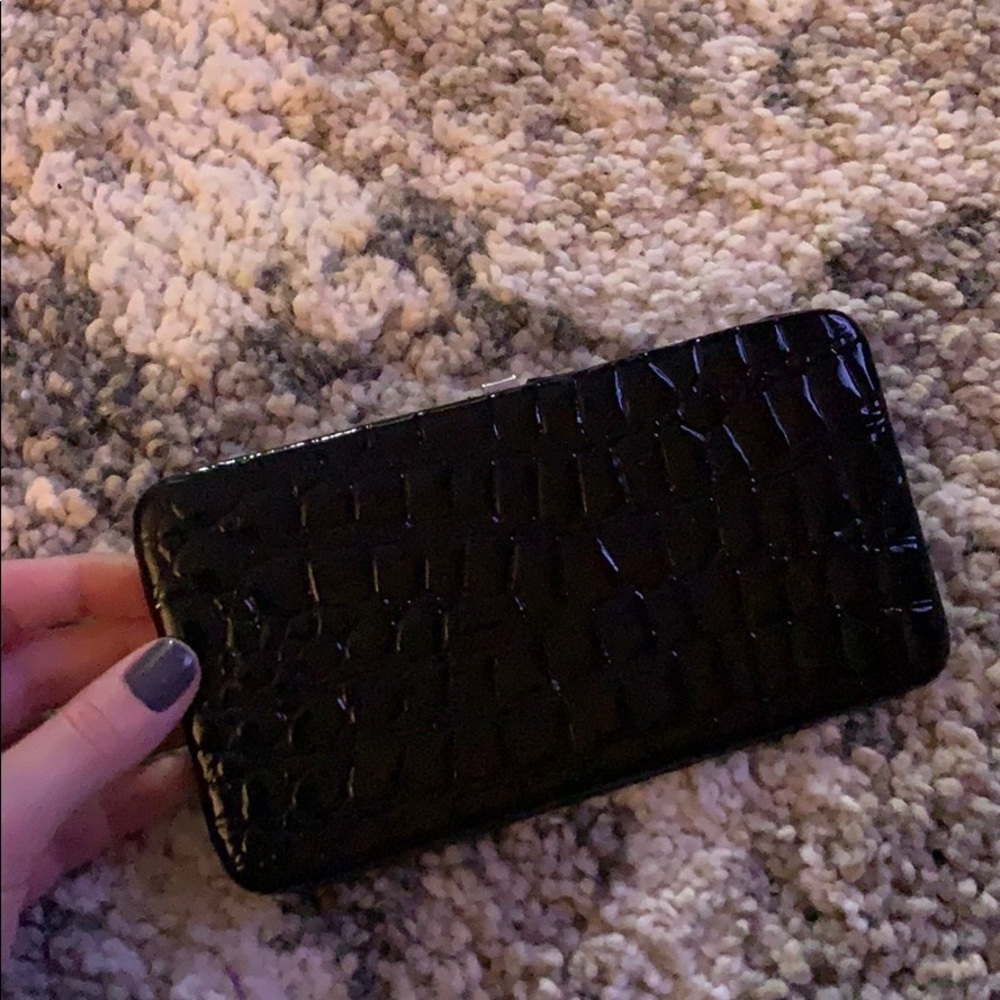 Slim Black Wallet - Picture 1 of 4